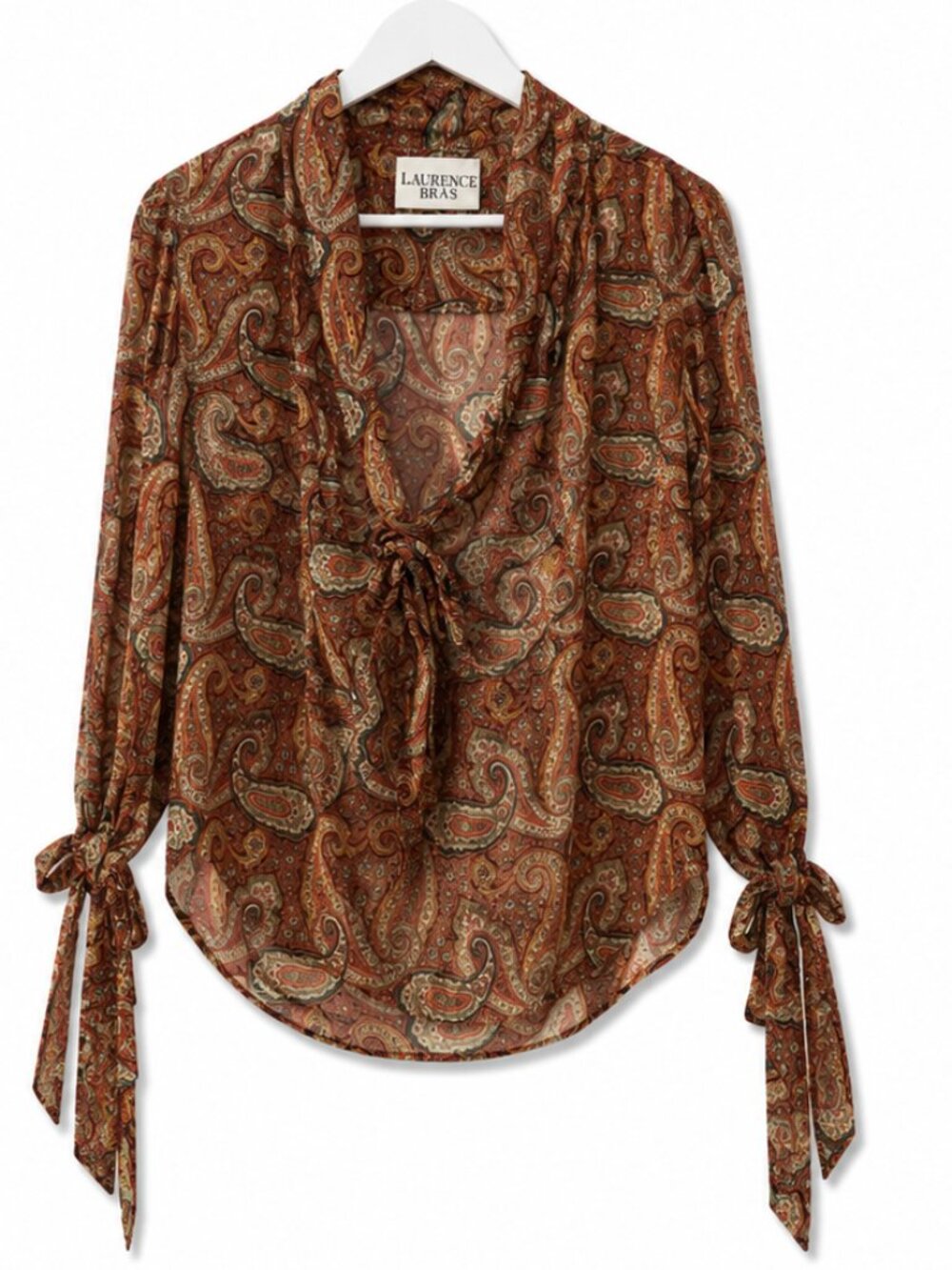 NWT: Laurence Bras Sergei Blouse in Noor Paisley